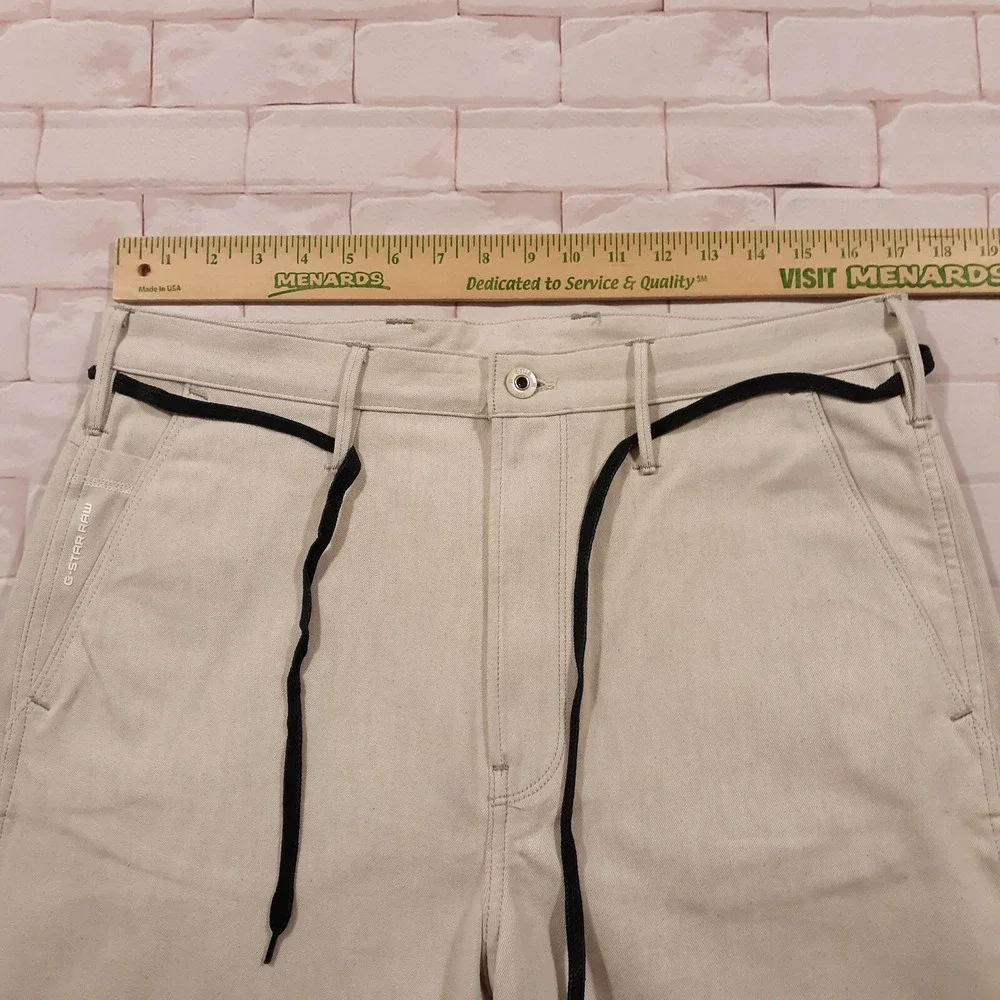G-Star Raw Lintell‎ High Dad Jeans Womens Fit 34 x 31 Denim Pants Wide Leg Baggy
